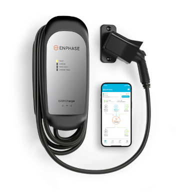 Enphase IQ 40 EV Charger 32A HARDWIRED EV Charging Station