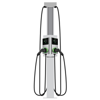 Autel MaxiCharger AC Elite Business with Dual Pedestal Retractor